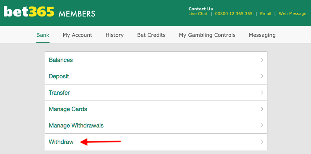 Does bet365 withdrawal fast?